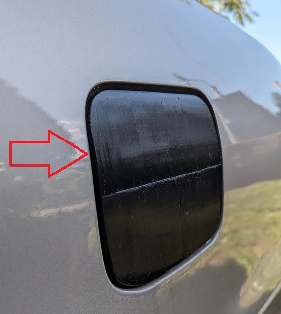 2001 Toyota Corolla Benzin Kapağı ABS Baskı 01001