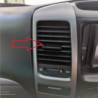 Toyota Prado Havalandırma Izgarası Düğmesi 2 Adet ABS Baskı