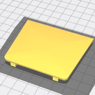 Jaguar X Kolçak Arka Kapak ABS Baskı 01010