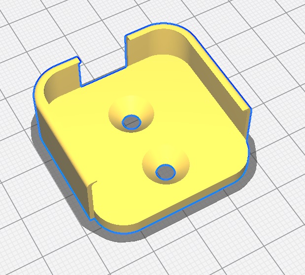 Xiaomi Aqara İnce Versiyon Duvara Montaj Braketi ABS Baskı 01014 - Görsel 2