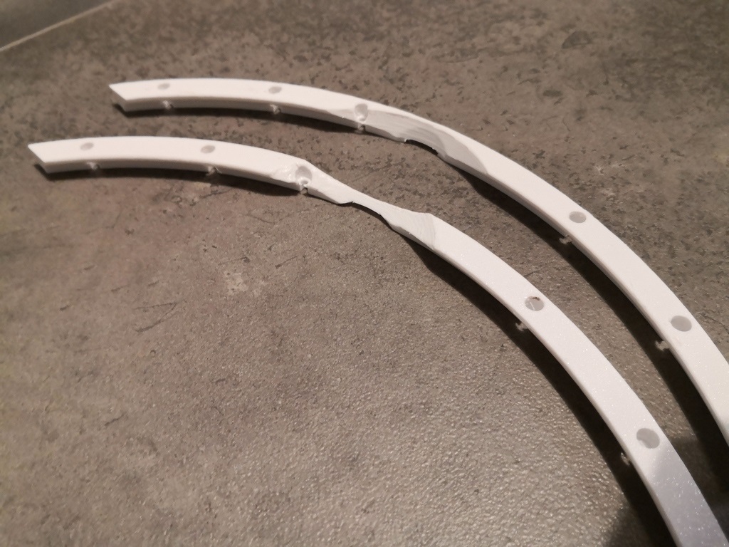 Xiaomi Mi Robot Vacuum V3 Tampon Braket Daha Fazla Yükseklik Sağlamak İçin ABS Baskı 01020 - Görsel 2