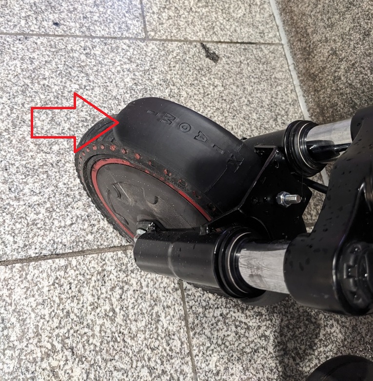 Xiaomi Mi Pro M365 Ön Çamurluk ABS Baskı 01021