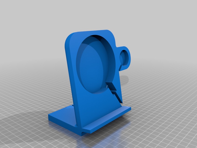 iPhone ve Apple Watch için şarj standı Braketi Pla Baskı 01032 - Görsel 3