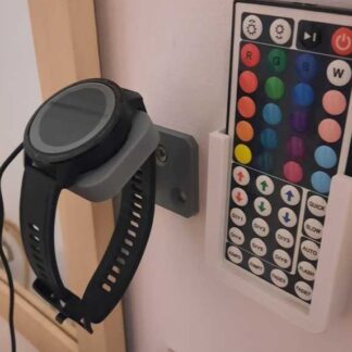 Xiaomi Watch Duvar Montaj Braketi, Kablosuz Şarj Uyumlu ABS Baskı 01038