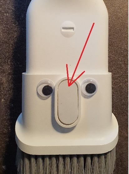 Xiaomi G10 Süpürge Fırça Tutma Düğmesi ABS Baskı 01040