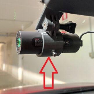 Xiaomi 70mai Araç İçi Montaj Braketi ABS Baskı 01042