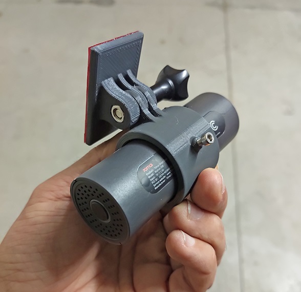 Xiaomi 70mai Araç İçi Montaj Braketi ABS Baskı 01042 - Görsel 3