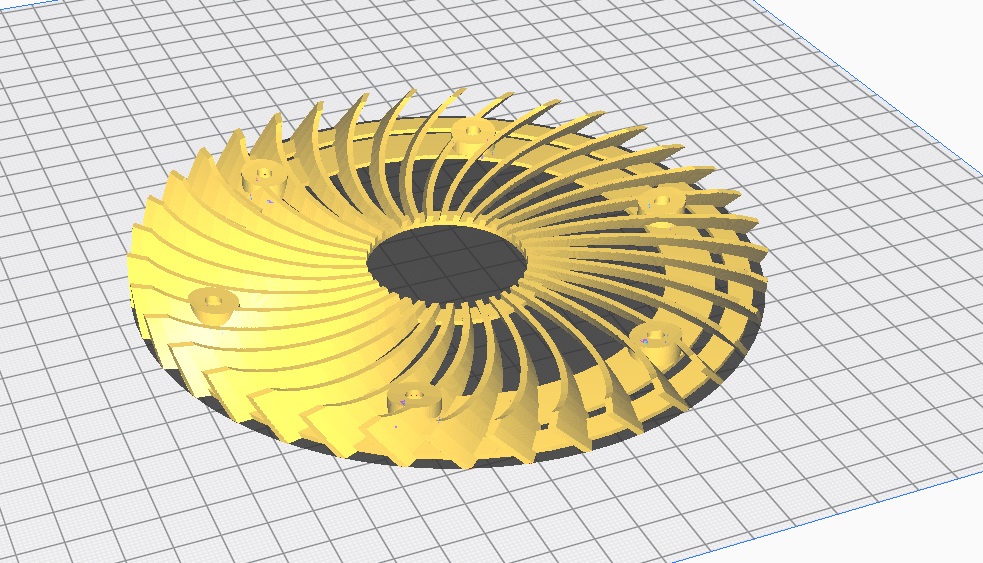 Xiaomi M365 / Pro Motor Soğutucu ABS Baskı 01045 - Görsel 2