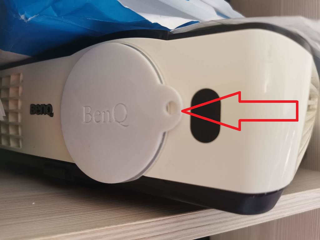 Benq projektör lens kapağı abs Baskı 01046