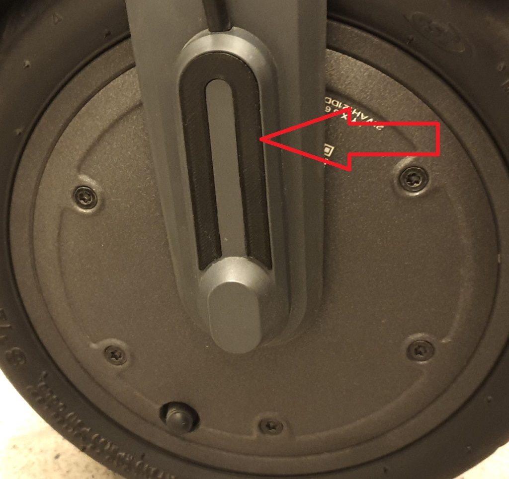 Xiaomi scooter m365 Teker Vidası Kapağı ABS Baskı 01048