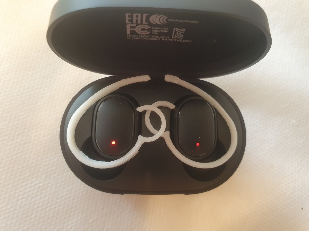 Xiaomi Mi Kulaklık Kancası Sağ ve Sol ABS Baskı 01056