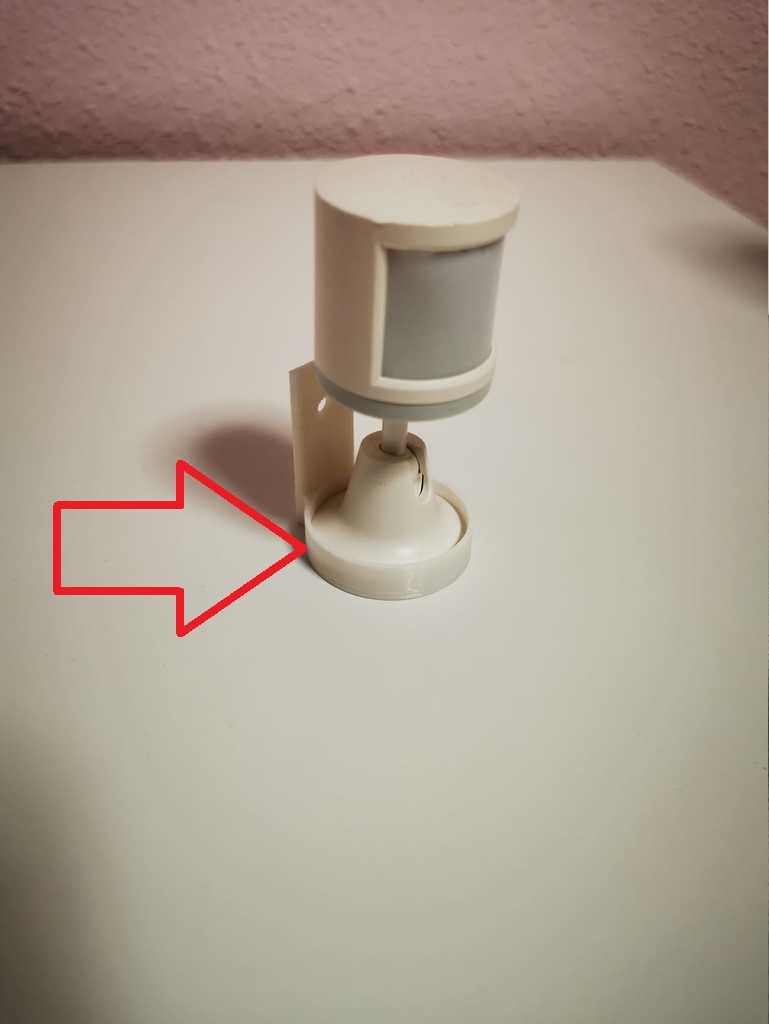 Xiaomi Hareket Sensörü Montaj Braketi ABS Baskı 01058