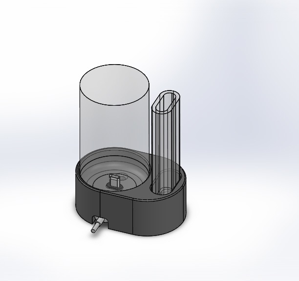 Xiaomi Vacumm Şarj Ünitesi Braketi PLA Baskı 01062