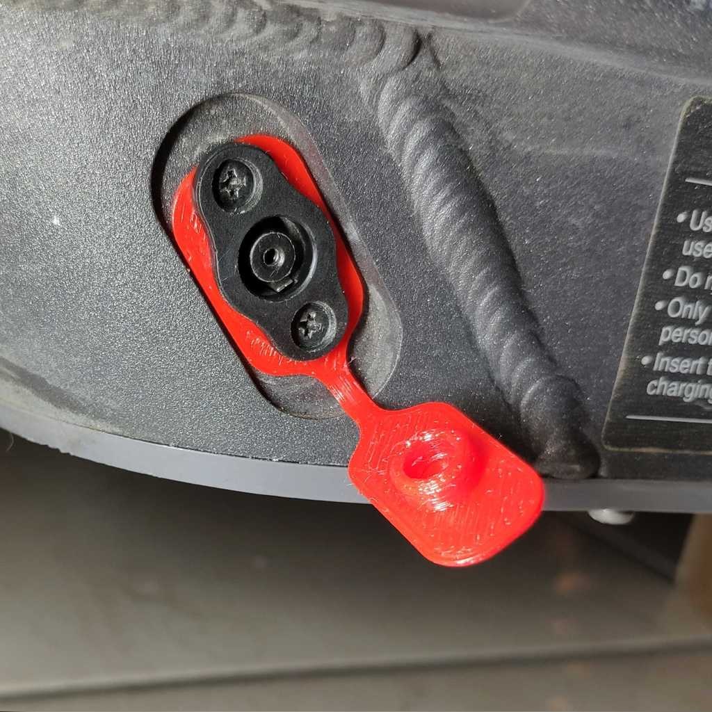 Xiaomi m365 şarj portu kapağı TPU Baskı 2 Adet 01065 - Görsel 2