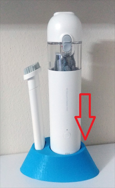 Xiaomi Mi Elektrikli Süpürge Standı Pla Baskı 01068