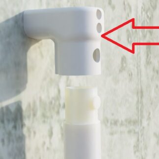 Xiaomi Mi G9 Fırça Tutma Braketi ABS Baskı 01069