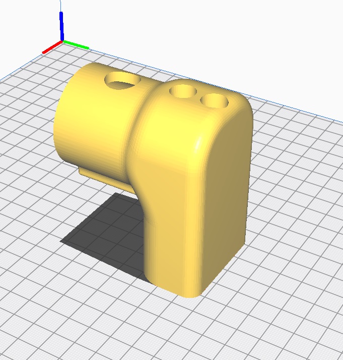 Xiaomi Mi G9 Fırça Tutma Braketi ABS Baskı 01069 - Görsel 3