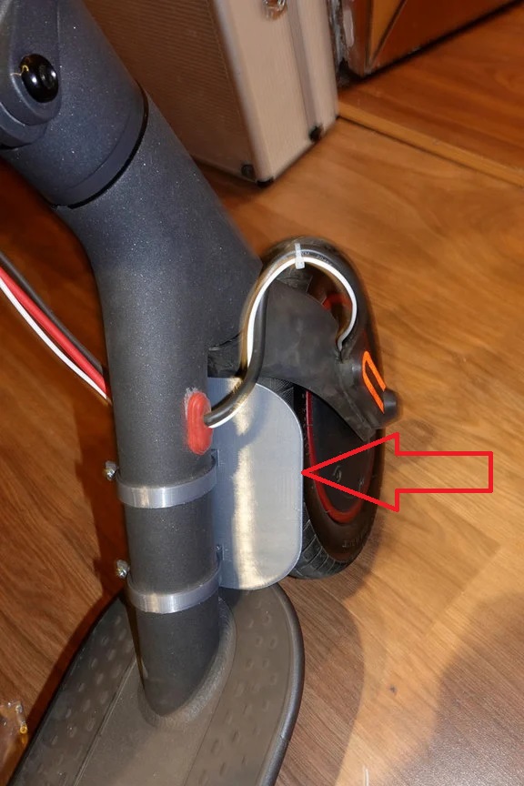 Xiaomi scooter M365 Çamurluk Braketi ABS Baskı 01089
