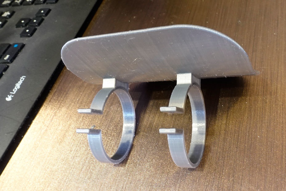 Xiaomi scooter M365 Çamurluk Braketi ABS Baskı 01089 - Görsel 2