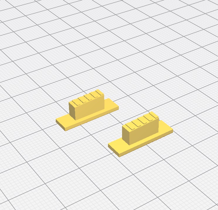 Acton X1 İleri Geri Düğmesi 2 Adet ABS Baskı 01097 - Görsel 2
