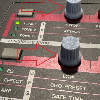 Yamaha MOX Klavye Düğmesi 2 Adet ABS Baskı 01099