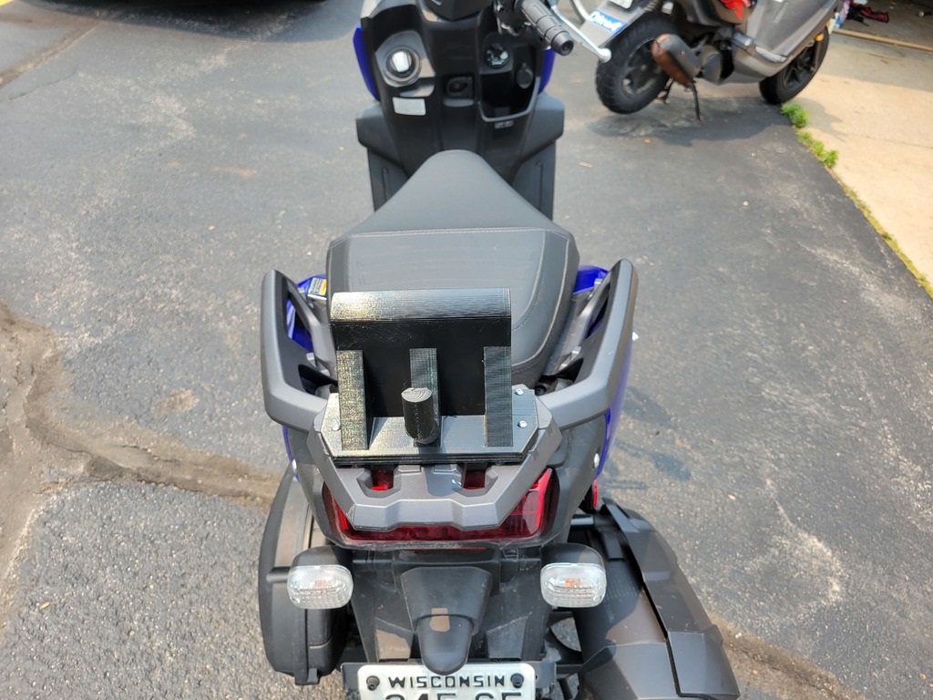 Yamaha Zuma BWS 125 Kask Kancası Braketi ABS Baskı 01100 - Görsel 2