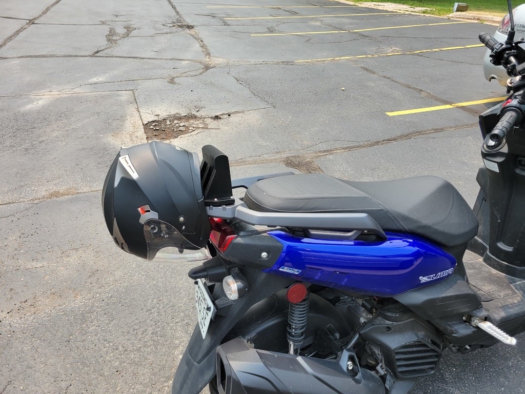 Yamaha Zuma BWS 125 Kask Kancası Braketi ABS Baskı 01100 - Görsel 4