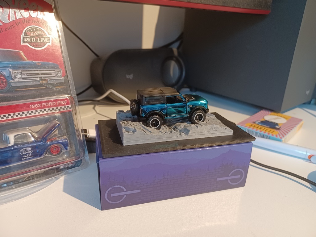 Hot Wheels RLC Ford Bronco Standı Pla Baskı 01103 - Görsel 2
