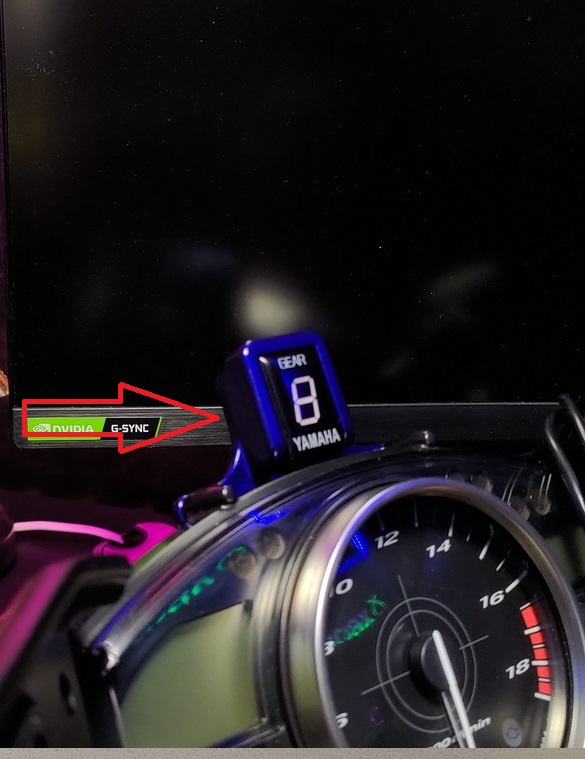 Yamaha R6 Vites Gösterge Braketi ABS Baskı 01107