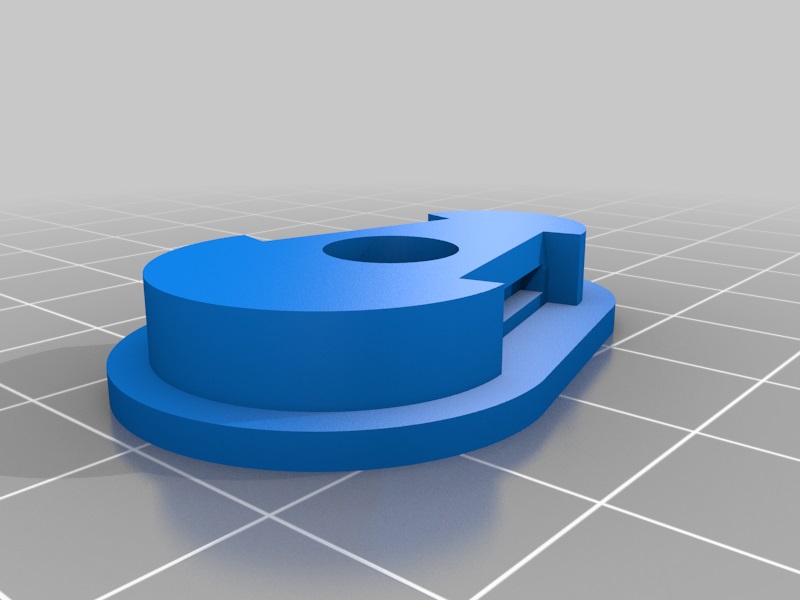 Yamaha MT-09 Gösterge Adaptörü Braketi 8mm Delik ABS Baskı 01108 - Görsel 2