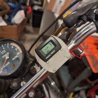 Motosiklet Sıcaklık Sensörü Gidona Montaj Braketi ABS Baskı 01112