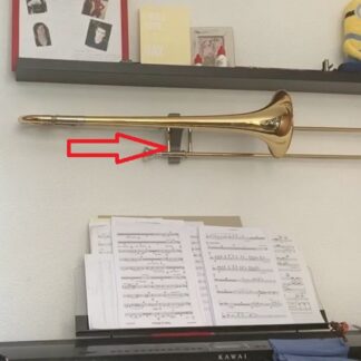 Trombon Duvar Montaj Braketi ABS Baskı 01115