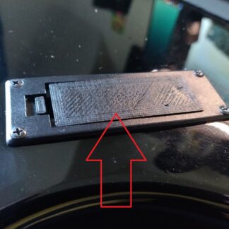 Yamaha RBX 375/374 Uyumlu Pil Kapağı ABS Baskı 01116