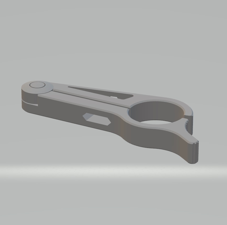 Motosiklet Gaz Kelebeği Kilidi ABS Baskı 01121 - Görsel 3