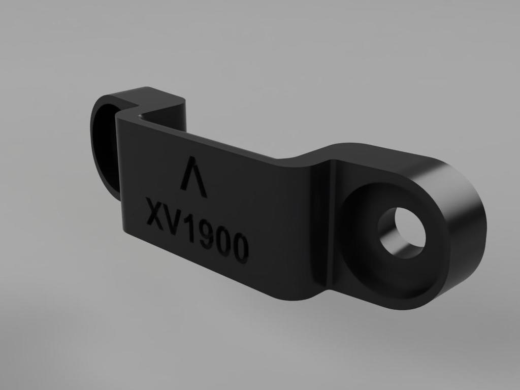 Yamaha XV1900 Yolcu Koltuğu Braketi ABS Baskı 01128 - Görsel 3