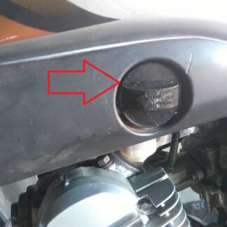 Yamaha YBR 125 Gaz deposu musluk kolu ABS Baskı 01130