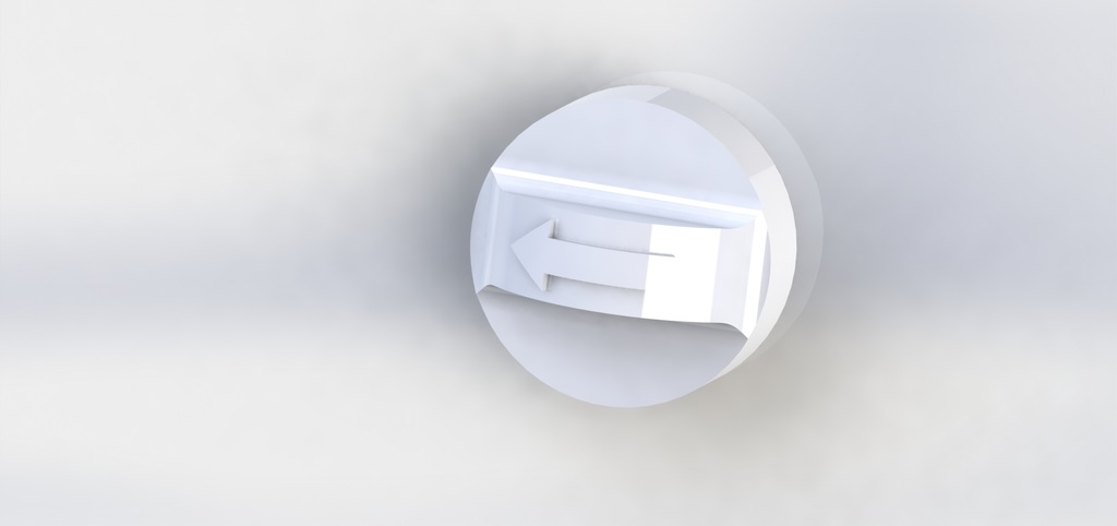 Yamaha YBR 125 Gaz deposu musluk kolu ABS Baskı 01130 - Görsel 2