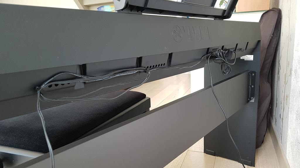 Yamaha P45 Piano Kablo Organizer 4 Adet ABS Baskı 01134 - Görsel 2