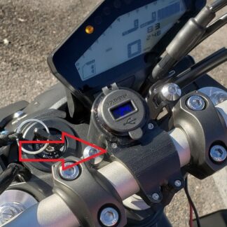 Yamaha FZ-09 USB Şarj Cihazı Montaj Braketi ABS Baskı 01137