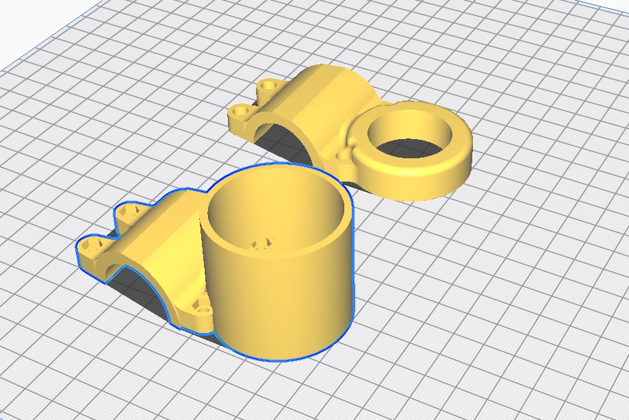 Yamaha FZ-09 USB Şarj Cihazı Montaj Braketi ABS Baskı 01137 - Görsel 2