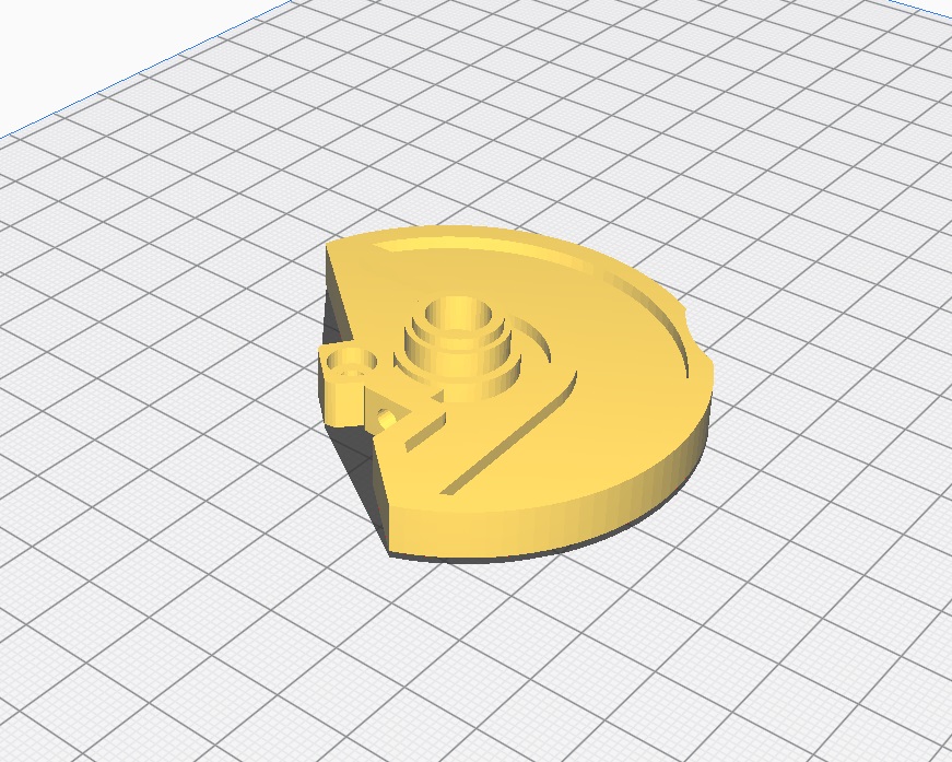 Yamaha DX7 Ayar Tekeri ABS Baskı 01142 - Görsel 2