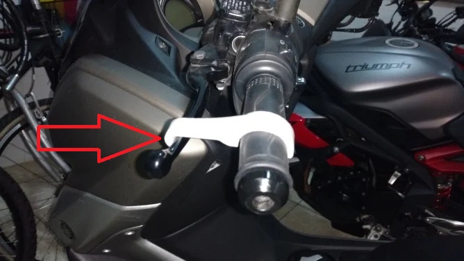 Scooter Motosiklet El Fren Braketi ABS Baskı 01143 - Görsel 4