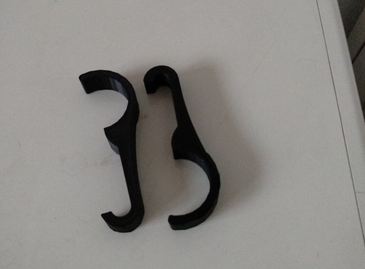 Scooter Motosiklet El Fren Braketi ABS Baskı 01143 - Görsel 2