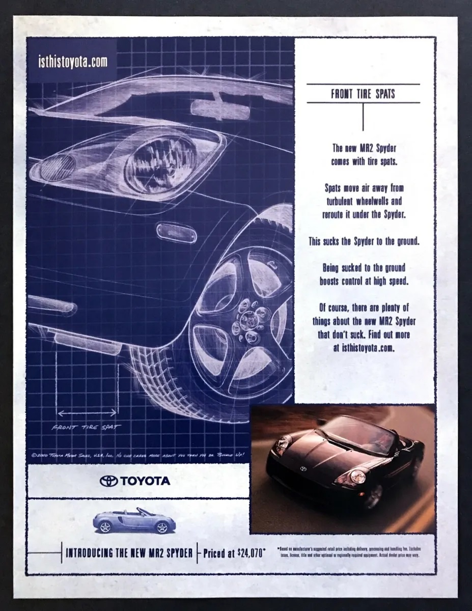 Toyota MR2 Ön Lastik Braketi Sağ ve Sol ABS Baskı 01146 - Görsel 3