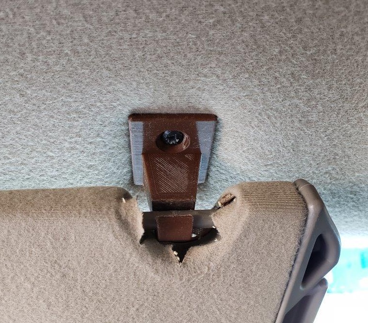 1996 Suburban K2500 Güneşlik Klipsi Sağ ve Sol ABS Baskı 01149