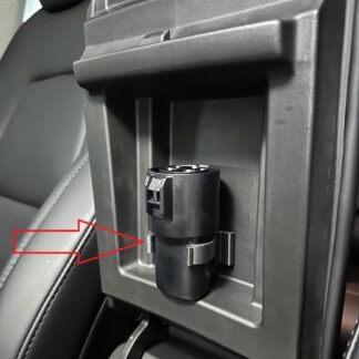 Tesla J1772 Orta Konsol Adaptör Tutma Braketi ABS Baskı 01152
