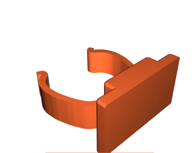 Tesla J1772 Orta Konsol Adaptör Tutma Braketi ABS Baskı 01152 - Görsel 2