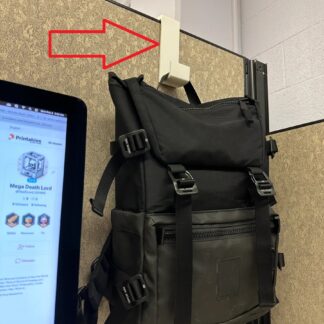 Hücreli Duvarlar İçin Çanta Tutma Kancası ABS Baskı 01154