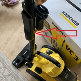 Kärcher VC3 Elektrikli Süpürge Uc Tutma Braketi ABS Baskı 01158
