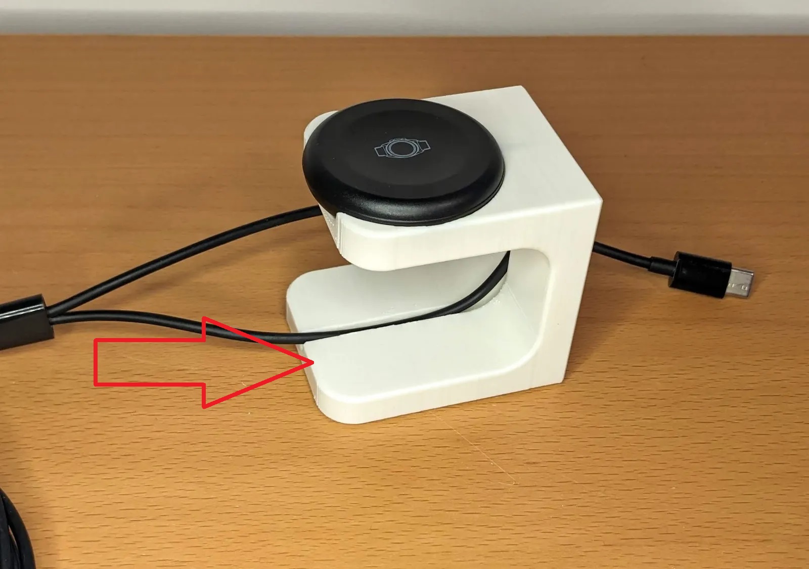 Akıllı Saat Şarj İstasyon Braketi PLA Baskı 01161